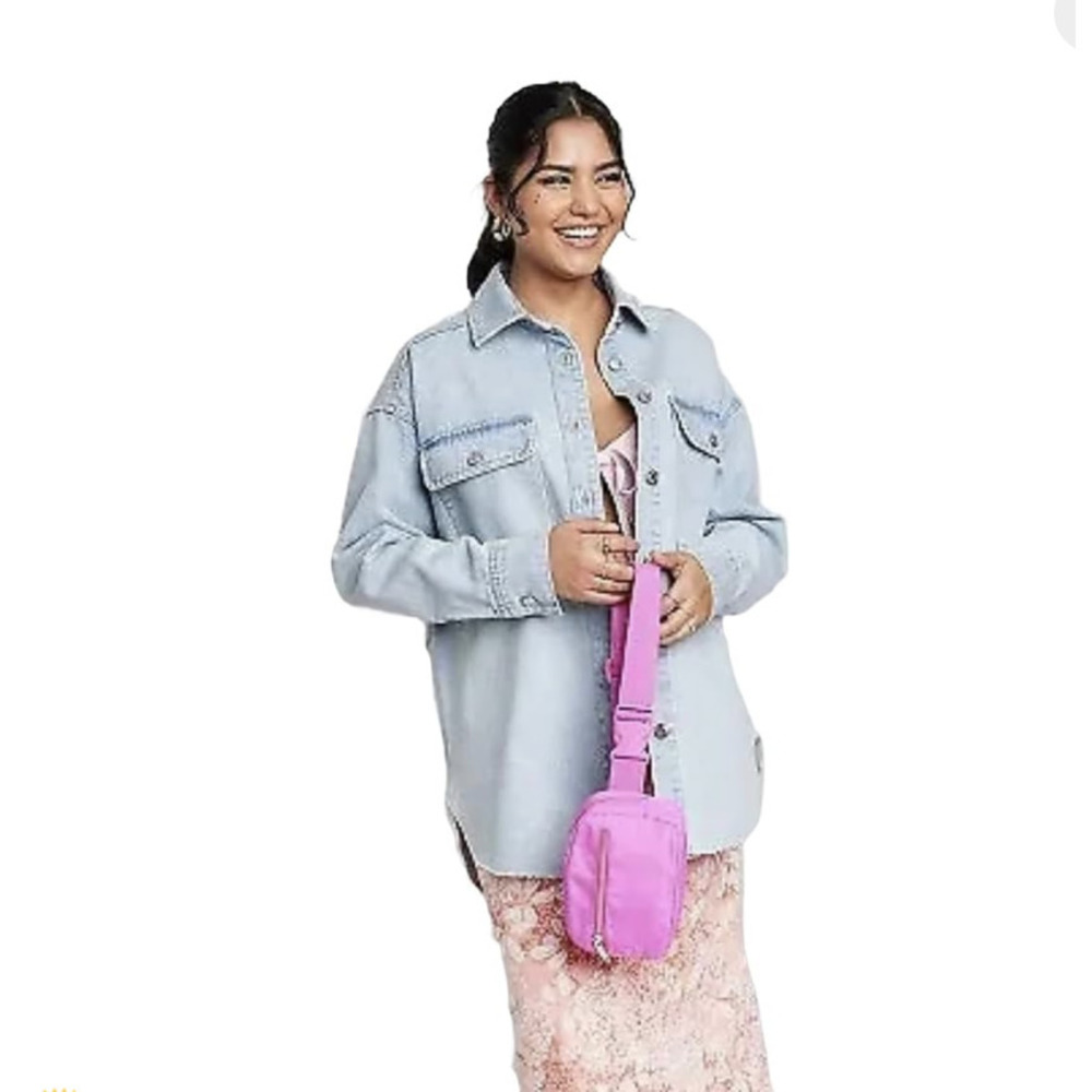 Oversized Denim Shacket